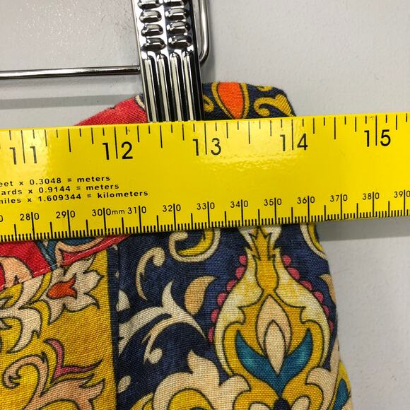 Anthropologie Ranna Gill Giana Wide Leg Linen Pants Multicolor Size S - Picture 7 of 9